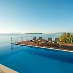 Seafront Karavi With Private Sea Access - Iris Lefkada Villa