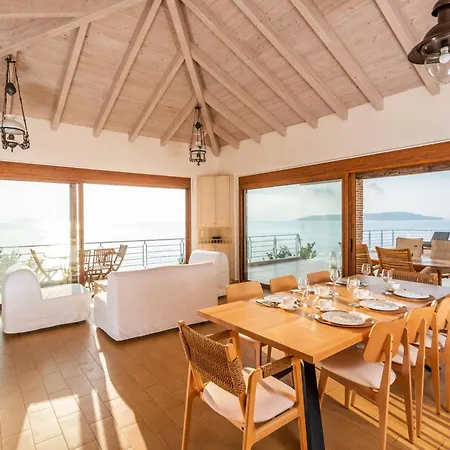 Villa Seafront Karavi With Private Sea Access - Iris Lefkada *