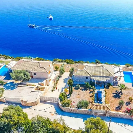别墅 Seafront Karavi With Private Sea Access - Iris Lefkada