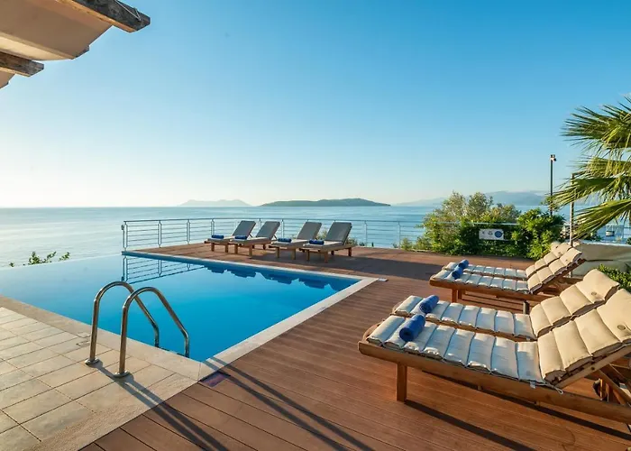 Villa Iris Lefkada - Karavi With Private Sea Access