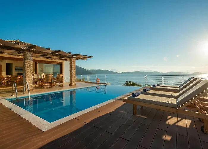 Iris Lefkada - Karavi With Private Sea Access